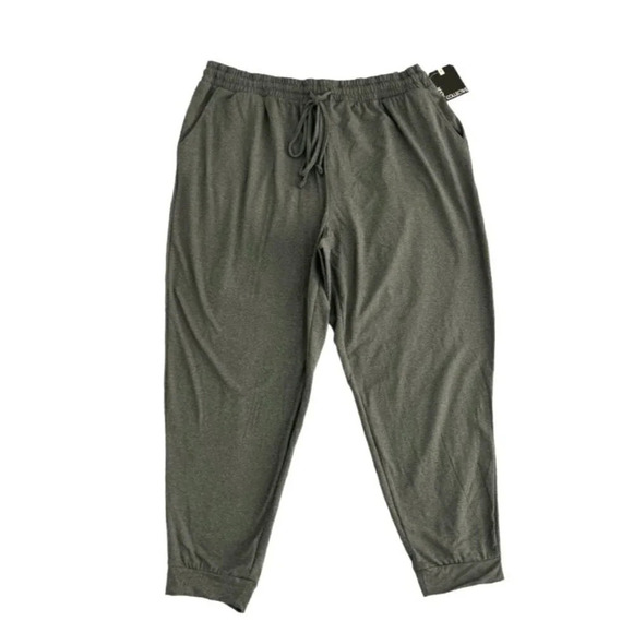 ALIGN COLLECTIVE Women's Fleece drawstring waist Jogger Plus Size 3X Gray - Picture 7 of 7
